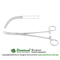 Rumel Dissecting and Ligature Forcep Curved Stainless Steel, 24 cm - 9 1/2"